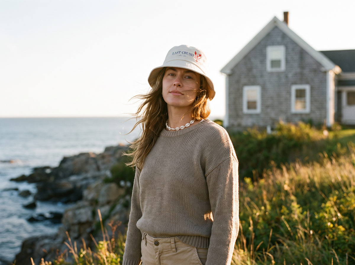 Shore Club • Embroidery Bucket Hat